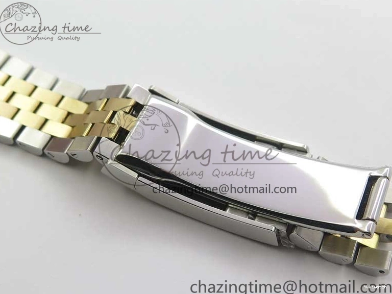 Best Bracelet Dial WWF Stick 126333 Edition 41 Makers YG Jubilee DateJust Wrapped Gold Wrapped SS SS A2836 on YG 0410